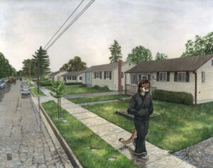 Rating: Safe Score: 0 Tags: 2009 amazing_background anthro biped black_body black_fur bottomwear brown_hair building car clothed clothing cloud day detailed detailed_background driveway e621 earbuds electronics fangs felid footwear fully_clothed fur grass hair hand_in_pocket hands_in_both_pockets headphones hi_res house jacket kacey male mammal orange_body orange_fur outside overcast pantherine pants photorealism piercing plant pockets prehistoric_species puddle qa'a raining realistic reflection road saber-toothed_tiger sabertooth_(anatomy) shoes sidewalk sky smile solo stripes tail teeth tiger toony topwear tree utility_pole vehicle walking white_body white_fur User: bunchy7s