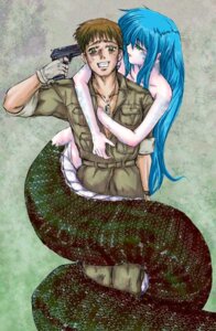 Rating: Questionable Score: 0 Tags: 5_fingers abstract_background apode army athletic athletic_human athletic_male blue_hair brown_hair clenched_teeth clothing coiling collarbone dog_tags draconcopode duo e621 female fingerless_gloves fingers front_view gloves green_background green_body green_clothing green_eyes green_scales green_theme grey_clothing grey_fingerless_gloves grey_gloves grey_handwear grin gun hair handgun handwear holding_gun holding_handgun holding_object holding_pistol holding_ranged_weapon holding_weapon hug hugging_another hugging_from_behind human humanoid lamia legless light_body light_skin long_hair male male_human mammal military mind_control monster_girl_(genre) pistol ranged_weapon reptile restrained scales scalie serpentine simple_background smile snake split_form standing submissive submissive_male suicide tan_body tan_skin teeth unknown_artist weapon User: bunchy7s