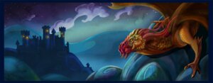 Rating: Safe Score: 0 Tags: 2011 c3rmen castle cloud detailed_background dragon e621 feral horn male membrane_(anatomy) membranous_wings mythological_creature mythological_scalie mythology night scalie sky solo star starry_sky wings User: bunchy7s
