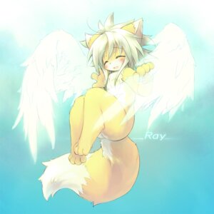 Rating: Questionable Score: 0 Tags: 1:1 angel anthro canid canine chest_tuft cotora e621 eyes_closed feathered_wings feathers female fox fur hair mammal short_hair solo tail tuft white_hair wings yellow_body yellow_fur User: bunchy7s