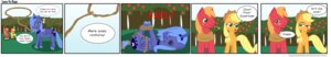 Rating: Questionable Score: 0 Tags: applejack_(mlp) big_macintosh_(mlp) blue_body blue_feathers blush brother_(lore) brother_and_sister_(lore) comic cutie_mark despisedandbeloved e621 earth_pony english_text equid equine fail feathered_wings feathers female feral friendship_is_magic group hasbro hi_res horn horse lasso long_image male mammal my_little_pony mythological_creature mythological_equine mythology pony princess_luna_(mlp) quadruped sibling_(lore) sister_(lore) tail text wide_image winged_unicorn wings User: bunchy7s