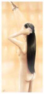 Rating: Explicit Score: 0 Tags: 1girls black_hair female female_only gyakuten_saiban hair_down hands_behind_head hands_on_hair long_hair maya_fey naked nude rule34 saurien shower solo User: bunchy7s