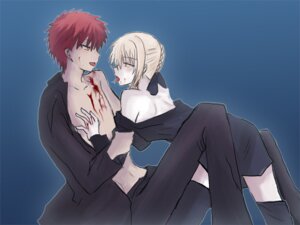 Rating: Questionable Score: 0 Tags: artoria_pendragon artoria_pendragon_(alter) blood couple emiya_shirou fate/stay_night fate_(series) female male red_hair rule34 saliva tongue tongue_out User: bunchy7s