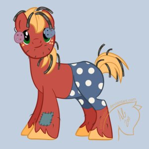 Rating: Safe Score: 0 Tags: 1:1 alternate_species big_macintosh_(mlp) bottomwear clothing costume e621 earth_pony equid equine feral friendship_is_magic green_eyes hair hasbro hooves horse male mammal my_little_pony orange_hair pants patch_(fabric) pony quadruped simple_background smartypants_(mlp) solo sterlingsilver_(deviantart) tail User: bunchy7s
