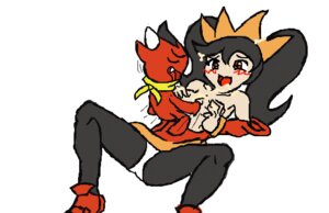 Rating: Explicit Score: 0 Tags: ashley_(warioware) color devil female human interspecies male mario_(series) nintendo red_(warioware) rule34 straight_hair warioware white_background User: bunchy7s
