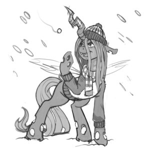 Rating: Safe Score: 0 Tags: 1:1 2012 arthropod changeling_(mlp) clothed clothing digital_drawing_(artwork) digital_media_(artwork) e621 female feral friendship_is_magic greyscale hasbro hat headgear headwear horn insect_wings kevinsano monochrome my_little_pony open_mouth outside pom_hat queen_chrysalis_(mlp) scarf snow solo wings User: bunchy7s