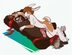 Rating: Explicit Score: 0 Tags: 2013 3_toes anthro balls bdsm bell blue_eyes blush bondage bound bovid brown_body brown_fur brown_hair caprine cloven_hooves conditional_dnp digitigrade domestic_rabbit dominant dominant_male duo dutch_rabbit e621 ears_back erection eye_contact feet fur genitals gift gift_wrapped green_eyes hair heart_symbol hindpaw hooves horn humanoid_genitalia humanoid_penis iruka katze lagomorph leporid light_bondage looking_at_another lying male male/male mammal muskox navel nude on_back oryctolagus paws penile_spines penis pivoted_ears rabbit raised_tail restrained ribbon_bondage ribbons sefeiren simple_background submissive submissive_male tail toes unguligrade white_background User: bunchy7s