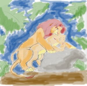Rating: Questionable Score: 0 Tags: anthro disney female female_focus feral king lion lioness lynx_girl_(artist) male male_focus mammal nala recolor rule34 simba the_lion_king User: bunchy7s