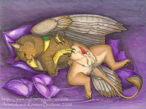 Rating: Explicit Score: 0 Tags: 2008 avian balls beak brown_body brown_fur e621 erection feathered_wings feathers feral fur genitals gryphon kristen_buckner lying male mythological_avian mythological_creature mythology on_back penis pillow quadruped solo spread_legs spreading tail tail_feathers tail_tuft tuft wings User: bunchy7s