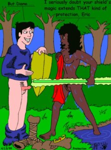 Rating: Explicit Score: 0 Tags: 1990s 1999 1boy 1girls 20th_century areolae black_hair breasts dark-skinned_female dark_skin diana_the_acrobat dungeons_and_dragons dungeons_and_dragons_(cartoon) erection eric_the_cavalier female forest fur_bikini grass human interracial male nature nipples nude nude_female outdoor_nudity outdoors pale_skin pants_down penis pubic_hair pussy rule34 shield tagme text unshaved_pussy water wet_body User: bunchy7s