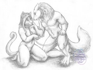 Rating: Explicit Score: 0 Tags: animal_genitalia anthro bdsm bondage bound breasts canid canine collar curiodraco dominant dominant_male duo e621 felid female genitals greyscale leash male male/female mammal monochrome nipples nude sheath simple_background submissive submissive_female tail vulva white_background User: bunchy7s