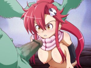 Rating: Explicit Score: 0 Tags: 1boy 1girls blush bondage caryo censored female green_skin male monster nipples penis rape red_hair rule34 tengen_toppa_gurren_lagann yellow_eyes yoko_littner User: bunchy7s