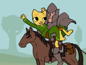 Rating: Safe Score: 0 Tags: 2011 4:3 4_fingers anthro armor asotil barefoot bethesda_game_studios big_eyes black_eyes breasts bridal_carry brown_body brown_fur carrying_another clothed clothing day digital_media_(artwork) e621 equid equine feet felid female feral fingers fully_clothed fur graphicsgale_(artwork) group horse human imperial katia_managan kazerad khajiit looking_aside looking_at_another mammal microsoft oblivion outside prequel_adventure quadruped saddle smile tail tan_body tan_skin the_elder_scrolls toony User: bunchy7s