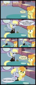 Rating: Safe Score: 0 Tags: absurd_res belt blonde_hair cabinet cabubet_top carrot_top_(mlp) comic curtains derpy_hooves_(mlp) duo e621 earth_pony english_text equid equine feathered_wings feathers female feral friendship_is_magic green_eyes greeting grey_body grey_feathers hair hasbro hatbulbproductions hi_res horse hug letterbox mammal melee_weapon my_little_pony mythological_creature mythological_equine mythology pegasus pony rapier sword tail text url weapon window wings User: bunchy7s