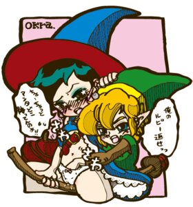 Rating: Explicit Score: 0 Tags: blush female fingering hand_in_panties link lowres maple maple_(the_legend_of_zelda) nintendo okra_(artist) open_clothes oracle_of_ages oracle_of_seasons panties pointy_ears rule34 the_legend_of_zelda translated underwear witch witch_hat User: bunchy7s