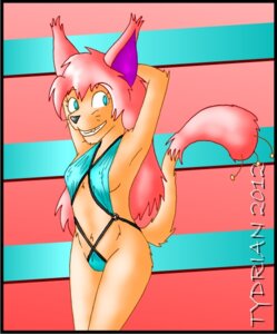 Rating: Questionable Score: 0 Tags: 2012 anthro anthrofied blue_eyes breasts clothing e621 felid female generation_3_pokemon hair mammal nintendo pink_hair pokemon pokemon_(species) pokemorph pose skitty small_breasts smile solo swimwear tydrian whiskers User: bunchy7s Rating: Questionable Score: 0 Tags: 2012 anthro anthrofied blue_eyes breasts clothing e621 felid female generation_3_pokemon hair mammal nintendo pink_hair pokemon pokemon_(species) pokemorph pose skitty small_breasts smile solo swimwear tydrian whiskers User: bunchy7s
