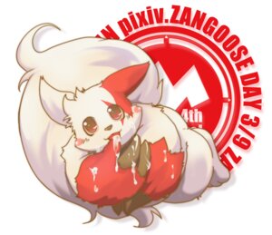 Rating: Explicit Score: 0 Tags: ambiguous_gender black_nose blush bodily_fluids claws cum e621 english_text feral fluffy fluffy_tail fur fur_markings generation_3_pokemon genital_fluids inuiookawa kemono markings nintendo pokemon pokemon_(species) simple_background slightly_chubby solo tail text white_background white_body white_fur zangoose zangoose_day User: bunchy7s