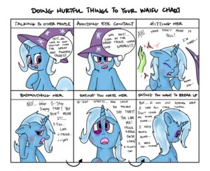 Rating: Questionable Score: 0 Tags: abuse anonymous blood blue_body blue_fur blue_hair bodily_fluids bruised bruised_eye chart clothing crying dialogue duo e621 english_text equid equine eyes_closed female feral friendship_is_magic fur hair hasbro hat headgear headwear hitting horn looking_at_viewer mammal meme multicolored_hair my_little_pony mythological_creature mythological_equine mythology purple_eyes solo_focus tears text trixie_(mlp) two_tone_hair unicorn unknown_artist waifu_chart wizard_hat User: bunchy7s Rating: Questionable Score: 0 Tags: abuse anonymous blood blue_body blue_fur blue_hair bodily_fluids bruised bruised_eye chart clothing crying dialogue duo e621 english_text equid equine eyes_closed female feral friendship_is_magic fur hair hasbro hat headgear headwear hitting horn looking_at_viewer mammal meme multicolored_hair my_little_pony mythological_creature mythological_equine mythology purple_eyes solo_focus tears text trixie_(mlp) two_tone_hair unicorn unknown_artist waifu_chart wizard_hat User: bunchy7s