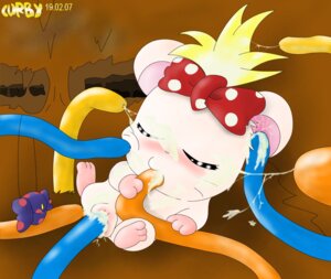 Rating: Explicit Score: 0 Tags: accessory bag blush bodily_fluids bow_(feature) bow_accessory bow_ribbon cave cricetid cum curby digital_media_(artwork) e621 eyes_closed female genital_fluids hair_accessory hair_bow hair_ribbon hamster hamtaro_(series) lazuli_(hamtaro) mammal penetration ribbons rodent sex solo tentacles vaginal vaginal_penetration User: bunchy7s