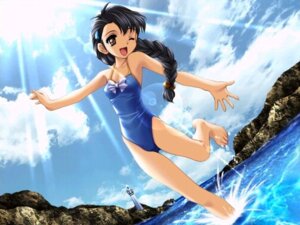 Rating: Explicit Score: 0 Tags: barefoot beach black_eyes black_hair braid casual_one-piece_swimsuit cloud dutch_angle female game_cg hohoemi_wo_mou_ichido jpeg_artifacts lens_flare lighthouse mizushiro_takuya ocean okime_ayumi one-piece one-piece_swimsuit open_mouth rule34 single_braid sky smile solo sunbeam sunlight swimsuit water wink User: bunchy7s