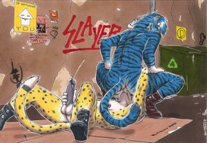 Rating: Explicit Score: 0 Tags: 2007 alley anal anal_penetration anthro arms_bent balls belted_boots bent_legs black_penis blue_body blue_fur blue_hair bodily_fluids boots boots_only cardboard cement cheetah clothing container cracks crouching cum cum_while_rimming cumshot digital_media_(artwork) directional_arrow dumpster duo e621 ejaculation english_text erection facesitting felid feline footwear footwear_only fur genital_fluids genital_piercing genitals graffiti hair hand_on_leg hand_on_own_penis hand_on_penis hand_on_thigh hands_on_legs hands_on_own_legs hands_on_own_thighs hands_on_thighs happy heavy_metal holding_both_legs holding_both_thighs holding_penis humanoid_genitalia humanoid_penis laced_boots leg_grab licking looking_back lying male male/male male_penetrated male_penetrating male_penetrating_male mammal marker_(artwork) markings masturbating_while_rimming masturbation meesh mismatched_genitalia mismatched_humanoid_penis mismatched_penis mixed_media mostly_nude nipple_piercing nipples nude on_back oral orgasm pantherine pen_(artwork) penetration penile penile_masturbation penis penis_piercing piercing planted_legs poster prince_albert_piercing public public_sex raised_arm raised_hand rear-quarter_view rear_view recycle rimming sex shockwave_(character) shoes shoes_only sitting sitting_on_another slayer slayer_(band) spots spotted_body spotted_fur striped_body striped_fur stripes tail tape text thigh_grab three-quarter_view tiger tongue tongue_out traditional_media_(artwork) trash yellow_body yellow_fur User: bunchy7s