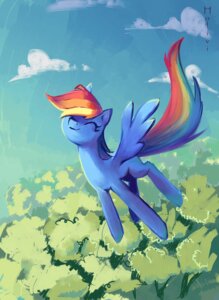 Rating: Safe Score: 0 Tags: 2012 absurd_res blue_body blue_feathers blue_fur cloud detailed_background e621 equid equine eyes_closed feathered_wings feathers female feral forest friendship_is_magic fur hair hasbro hi_res holivi mammal multicolored_hair my_little_pony mythological_creature mythological_equine mythology outside pegasus plant quadruped rainbow_dash_(mlp) rainbow_hair sky smile solo tail tree wings wood User: bunchy7s