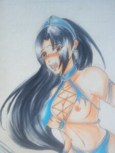 Rating: Explicit Score: 0 Tags: 2d black_hair blush breasts brown_eyes earrings embarrassed embarrassed_female exposed_breasts female hair_ornament jewelry kitana kitana_(mk9) lh_aoi long_hair midriff mortal_kombat mortal_kombat_(2011) nipples open_mouth rule34 solo torn_clothes wardrobe_malfunction User: bunchy7s