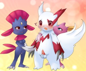 Rating: Explicit Score: 0 Tags: balls blush breasts claws color cum female feral fur interspecies male multiple_females nude penis pokemon pokemon_(species) pussy rule34 shiny_pokemon shiny_sneasel shiny_weavile sneasel standing straight tagme testicles vulva weavile zangoose User: bunchy7s