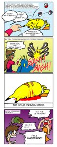 Rating: Questionable Score: 0 Tags: ambiguous_gender blood bodily_fluids comic death e621 empoleon english_text female fur generation_1_pokemon generation_4_pokemon great_ball hi_res male mammal master_ball nintendo pikachu pokeball pokemon pokemon_(species) pokemon_trainer rodent standard_pokeball tail text unknown_artist yellow_body yellow_fur User: bunchy7s
