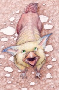 Rating: Safe Score: 0 Tags: ambiguous_gender avian beak e621 emaciated feral green_eyes gryphon looking_at_viewer mythological_avian mythological_creature mythology nargle nargleflex sad solo User: bunchy7s