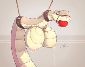 Rating: Explicit Score: 0 Tags: 2013 ball_gag bdsm belt big_breasts blush bodily_fluids bondage bound breast_bondage breasts breasts_tied busty_feral dated digital_drawing_(artwork) digital_media_(artwork) e621 female female_feral feral gag gagged grey_background grey_body grey_skin huge_breasts lactating legless milk nipples non-mammal_breasts non-mammal_nipples nude red_eyes reptile rope rose_(spotty_the_cheetah) saliva scales scalie signature simple_background snake solo spotty_the_cheetah submissive submissive_female ventral_scales white_body white_skin year User: bunchy7s