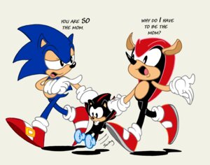 Rating: Safe Score: 0 Tags: anthro armadillo armwear black_body black_fur blue_body blue_fur clothing dialogue e621 english_text eulipotyphlan footwear fur gesture gloves group hair half-closed_eyes hand_gesture hand_holding handwear hedgehog male mammal mighty_the_armadillo narrowed_eyes neonate pointing pointing_at_another red_hair sega shadow_the_hedgehog shoes simple_background socks sonic_the_hedgehog sonic_the_hedgehog_(series) text thweatted walking white_armwear white_background white_clothing xenarthran young User: bunchy7s