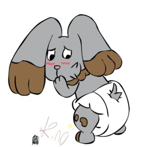 Rating: Safe Score: 0 Tags: 2013 anthro biped black_eyes blush brown_markings bunnelby chibi clean_diaper clothed clothing covering covering_mouth covering_own_mouth covering_self diaper diaper_only digital_media_(artwork) e621 embarrassed floppy_ears full-length_portrait fur generation_6_pokemon grey_body grey_fur lagomorph long_ears looking_down male mammal markings nintendo pokemon pokemon_(species) portrait rear_view signature simple_background solo standing toddler topless wearing_diaper white_background white_diaper worried yaking young young_anthro User: bunchy7s