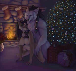 Rating: Explicit Score: 0 Tags: anthro antlers areola breasts brown_body brown_fur canid canine canis christmas christmas_tree collar collar_only dominant duo e621 fangs female female_penetrated fire fireplace from_behind_position fur harness harness_only holidays horn indoor_nudity indoor_sex inside larger_dom larger_male looking_back male male/female male_penetrating male_penetrating_female mammal nipple_piercing nipples nude on_ground penetration piercing plant sex size_difference smaller_female smaller_penetrated smile tasteful teeth thejinxess tree vase white_body white_fur wolf User: bunchy7s