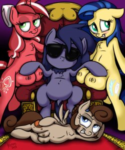 Rating: Questionable Score: 0 Tags: 5:6 absurd_res chair cookie_(strangerdanger) e621 earth_pony equid equine fan_character feathered_wings feathers female feral furniture group hasbro hi_res horn horse killryde lying male mammal milky_way_(flash_equestria) my_little_pony mythological_creature mythological_equine mythology pegasus pony red_ribbon_(character) sitting smile teats throne unicorn wings User: bunchy7s