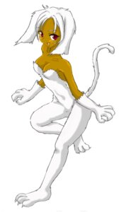 Rating: Questionable Score: 0 Tags: 3_toes 4_fingers animal_humanoid breasts cave_story claws cleavage clothed clothing digital_media_(artwork) e621 feet female fingers fur hair humanoid lagomorph looking_aside looking_at_viewer mammal mimiga nude on_one_leg open_mouth open_smile possessed_sue raised_tail shaded short_hair simple_background smile solo standing sue_sakamoto tail tan_body tan_skin toes unknown_artist white_background white_body white_fur white_hair User: bunchy7s