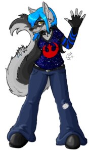 Rating: Safe Score: 0 Tags: anthro blue_hair canid canine canis collar e621 eyewear female glasses hair looking_at_viewer mammal silvermidnight silvermidnight_(character) simple_background solo star_wars tail white_background wolf User: bunchy7s Rating: Safe Score: 0 Tags: anthro blue_hair canid canine canis collar e621 eyewear female glasses hair looking_at_viewer mammal silvermidnight silvermidnight_(character) simple_background solo star_wars tail white_background wolf User: bunchy7s