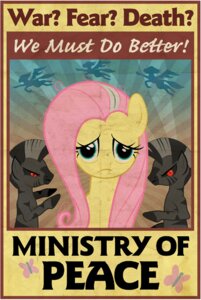 Rating: Safe Score: 0 Tags: alternate_universe arthropod blue_eyes butterfly catsbymoo e621 english_text equid equine fallout_equestria feathered_wings feathers female fluttershy_(mlp) friendship_is_magic group hair hasbro hi_res horse insect lepidopteran mammal my_little_pony mythological_creature mythological_equine mythology pegasus pink_hair pony poster poster_template propaganda simple_background stripes text toony wings zebra User: bunchy7s