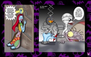 Rating: Questionable Score: 0 Tags: 2_missing_limbs ambiguous_gender amputee barefoot clothing detachable detachable_parts disability dress e621 english_text feet female group hair long_hair machine missing_all_legs missing_foot not_furry punishment rag_doll_(toy) red_hair robot sally_(tnbc) scientist separated servant text the_nightmare_before_christmas tickling torture unknown_artist User: bunchy7s