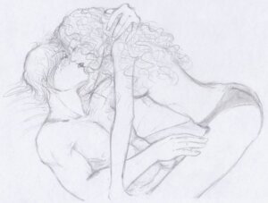Rating: Explicit Score: 0 Tags: 1boy 1girls female gryffindor harry_potter hermione_granger kissing lynnwolf male monochrome panties ron_weasley rule34 sketch straight topless witch_(harry_potter) User: bunchy7s