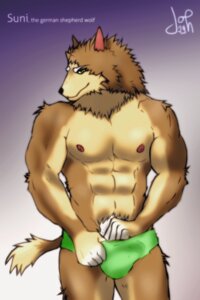 Rating: Questionable Score: 0 Tags: 2012 abs anthro biceps brown_body brown_fur bulge canid canine canis clothing domestic_dog e621 english_text fur german_shepherd green_eyes herding_dog hybrid joh29 looking_at_viewer male mammal muscular muscular_anthro muscular_male nipples pastoral_dog pecs pose smile solo suni tail text underwear wolf User: bunchy7s Rating: Questionable Score: 0 Tags: 2012 abs anthro biceps brown_body brown_fur bulge canid canine canis clothing domestic_dog e621 english_text fur german_shepherd green_eyes herding_dog hybrid joh29 looking_at_viewer male mammal muscular muscular_anthro muscular_male nipples pastoral_dog pecs pose smile solo suni tail text underwear wolf User: bunchy7s