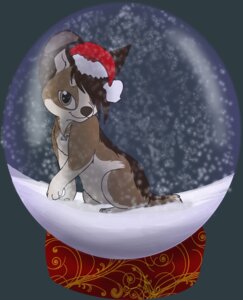 Rating: Safe Score: 0 Tags: canid canine canis christmas christmas_clothing christmas_headwear circle clothing digitigrade domestic_dog e621 female feral fur_trim_(clothing) hat headgear headwear holidays mammal pom_hat quadruped santa_hat snow snow_globe solo sweetfurwolf tail young young_female young_feral User: bunchy7s