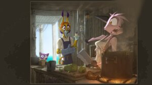 Rating: Safe Score: 0 Tags: 16:9 4_fingers ambiguous_gender anthro apron bobby_frederick bread breasts cheek_tuft cheetah clothed clothing cooking cooking_pot david_lillie detailed_background digital_media_(artwork) dreamkeepers e621 ear_tuft facial_tuft felid feline female fingers fire food fur gloves group hair handwear hi_res hybrid inside kitchen knife lagomorph leporid male mammal meat official_art one_eye_closed orange_hair oven_mitts pink_body pink_fur pink_hair planks plate purple_body purple_fur rabbit sea shirt sky small_breasts standing tank_top the_konkord_twins topwear tuft viriathus_vayu wallpaper water widescreen yellow_body yellow_fur User: bunchy7s