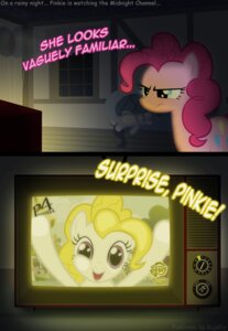 Rating: Safe Score: 0 Tags: 2012 absurd_res atlus blonde_hair blue_eyes crossover cutie_mark duo e621 earth_pony electronics english_text equid equine female feral friendship_is_magic hair hasbro hi_res horse kujaex mammal megami_tensei my_little_pony parody persona_(series) pink_hair pinkie_pie_(mlp) plushie pony purple_eyes sega surprise_(pre-g4) teddy_bear television text User: bunchy7s