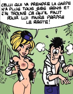Rating: Explicit Score: 0 Tags: 1boy 1girls blonde_hair bottomless breasts casual female francois_walthery french_text human male natacha natacha_(series) pale_skin rule34 spirou_magazine tagme undressing User: bunchy7s