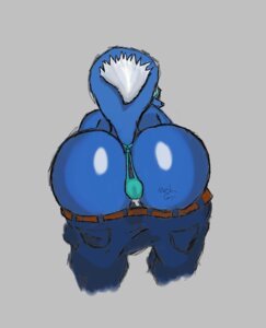 Rating: Explicit Score: 0 Tags: anus anus_only blue_body bottomwear butt camel_toe clothing denim denim_bottomwear denim_clothing e621 female genital_outline jeans mosh_grizzly pants presenting presenting_anus presenting_hindquarters raised_tail solo tail tattoo thong underwear undressing vulva_outline User: bunchy7s
