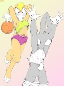 Rating: Explicit Score: 0 Tags: anthro ass asthexiancal ball_(object) basketball bugs_bunny female fur furry furry_ass furry_ears furry_tail gloves jumping lola_bunny long_ears looney_tunes male mammal rabbit raised_arms rule34 space_jam straight_hair tagme tail wardrobe_malfunction User: bunchy7s