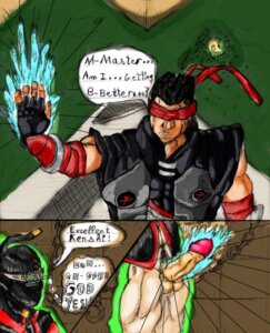 Rating: Explicit Score: 0 Tags: 2boys 2d balls comic english_text erection ermac gay k3rry kenshi_takahashi male male_only mortal_kombat penis rule34 smukt text traditional_media yaoi User: bunchy7s