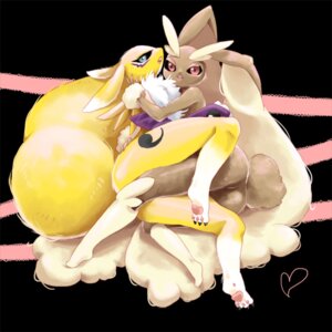 Rating: Explicit Score: 0 Tags: anthro black_sclera blue_eyes brown_fur canine crossover cuddling digimon digimon_(species) female fox lagomorph looking_at_viewer lopunny miyawaki pokemon pokemon_(species) rabbit red_eyes renamon rule34 yellow_fur User: bunchy7s