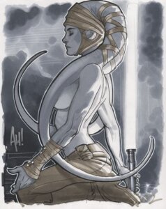 Rating: Safe Score: 0 Tags: 5_fingers aayla_secura adam_hughes alien alien_humanoid back_groove bare_back bottomwear breasts clothed clothing e621 eyes_closed female fingers holding_lightsaber holding_melee_weapon holding_object holding_weapon humanoid jedi kneeling lekku_(anatomy) lightsaber meditation melee_weapon not_furry onomatopoeia pants partially_clothed pose profile pseudo_hair shoulder_blades side_boob solo sound_effects star_wars text twi'lek weapon white_lightsaber wraps User: bunchy7s